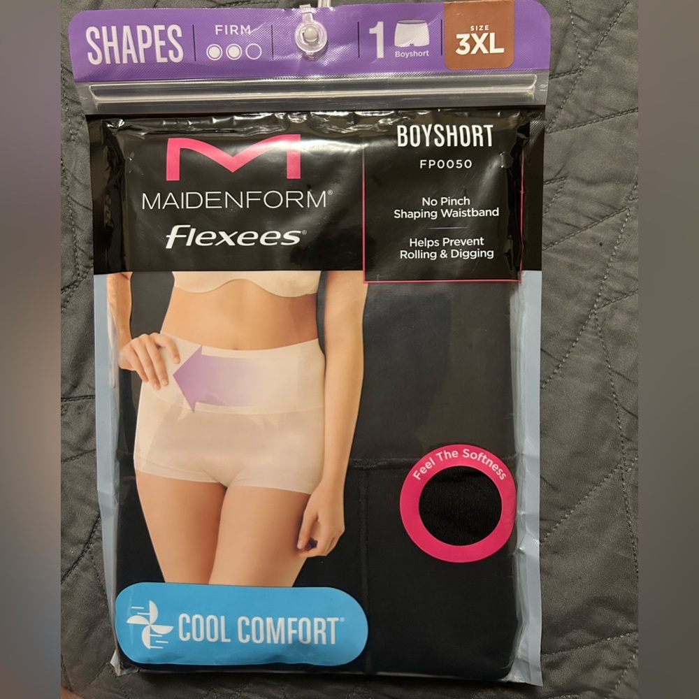 Maidenform Cool Comfort Shapewear in Black and White